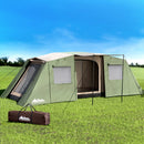 Weisshorn Instant Up Camping Tent 10 Person Outdoor Family Hiking Tents 3 Rooms - RnR Galore