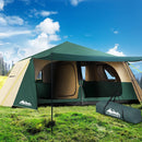 Weisshorn Instant Up Camping Tent 8 Person Pop up Tents Family Hiking Dome Camp - RnR Galore