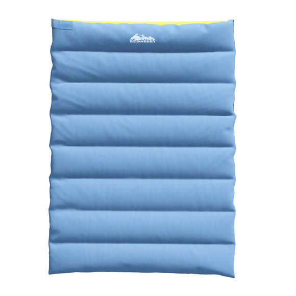 Weisshorn Sleeping Bag Double Bags Thermal Camping Hiking Tent Grey - 5°C - RnR Galore