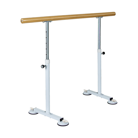 Wooden Portable Ballet Bar Stretch Barre Dance Bar 1.5M Freestanding Ballet Bar - RnR Galore