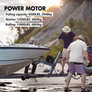 X - BULL Electric Boat Winch 12V 6500LBS Portable Detachable Steel Cable Marine Ship 3000KG 4WD - RnR Galore