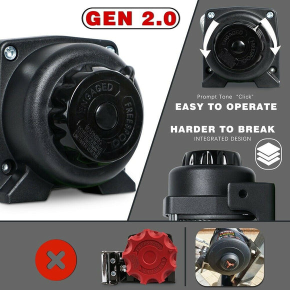 X - BULL Electric Winch 4500LBS/2041KG Steel Cable Wireless Remote Boat ATV 4WD - RnR Galore