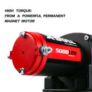 X - BULL Electric Winch 5000LBS 12V 15.2M Synthetic Rope Wireless ATV UTV 4WD Boat - RnR Galore