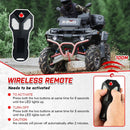 X - BULL Electric Winch 6000LBS 12V BOAT Synthetic Rope Wireless Remote 4WD ATV UTV - RnR Galore