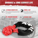 X - BULL Recovery Kit Kinetic Recovery Rope With 2PCS Recovery Tracks Gen2.0 Red - RnR Galore