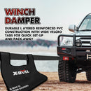 X - BULL Recovery Kit Kinetic Recovery Rope With Hitch Receiver 5T Recovery Receiver - RnR Galore