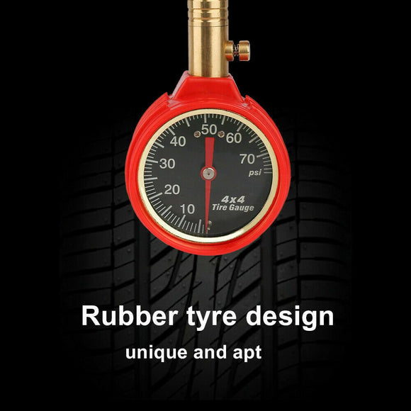 X - BULL Tyre Deflator Tire Air Deflators Rapid With Pressure Gauge Valve Tool 4WD - RnR Galore