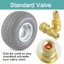 X - BULL Tyre Deflators Brass Air Deflator 0 - 60 PSI Tire Valve Core Tool Automatic - RnR Galore