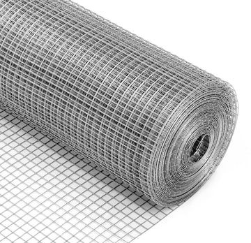 YES4PETS 1 x 10 M Galvanised Wire Mesh Garden Pet Chicken Coop Fencing Bird Netting Mesh - RnR Galore