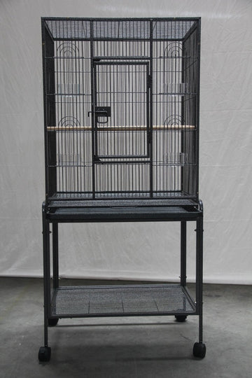 YES4PETS 135cm Bird Cage Parrot Aviary Pet Stand - alone Budgie Perch Castor Wheels - RnR Galore