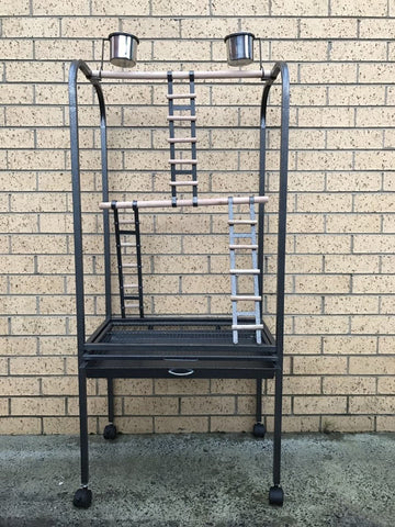 YES4PETS 140 CM Bird Parrot Canary Bird Play Stand Gym With Ladder - RnR Galore