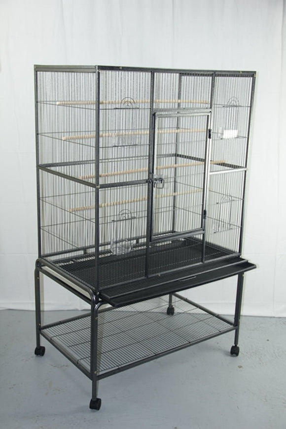 YES4PETS 140 cm Large Bird Cage Parrot Budgie Aviary With Stand - RnR Galore