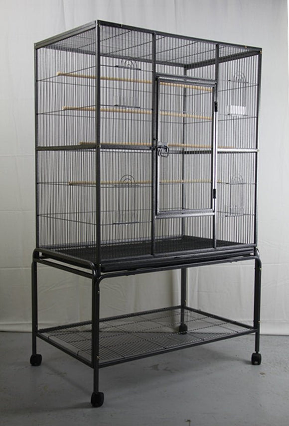 YES4PETS 140 cm Large Bird Cage Parrot Budgie Aviary With Stand - RnR Galore