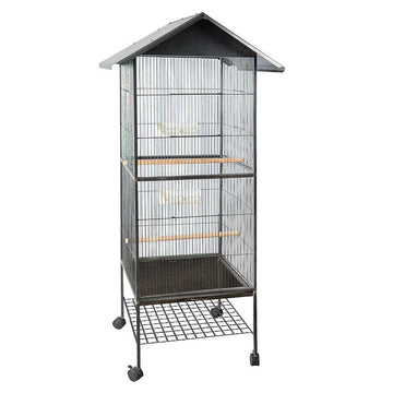 YES4PETS 160 cm Large Bird Cage Parrot Aviary Pet Stand - alone Budgie Cage - RnR Galore