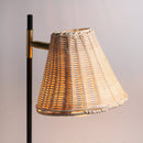 Yvette Rattan Table Lamp - RnR Galore