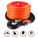 ZESUPER Winch Rope 9.5MM X 30M Dyneema SK75 Hook Synthetic Car Tow Recovery Cable Hook - RnR Galore